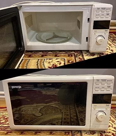 ankastr sobalar: Mikrodalğalı soba Gorenje, Ayrıca dayanan, Mikrodalğalar ilə, rəng - Ağ — 1