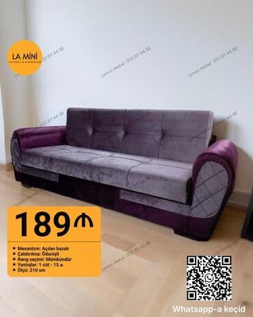 alfemo mebel baku: Divan, Yeni, Açılan, Bazalı, Vеlur parça, Ödənişli çatdırılma — 1