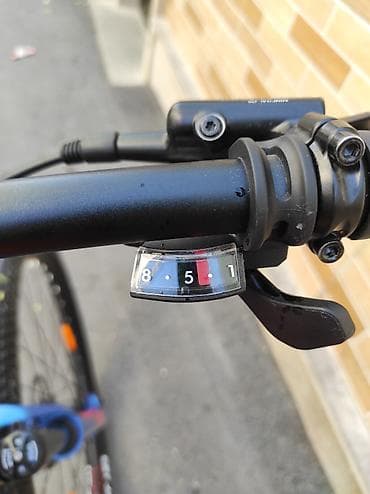 Elektrik velosipedlər: MTB velosiped – Eterno (qırmızı/mavi) - Çərçivə: yüngül alaşımlı — 6