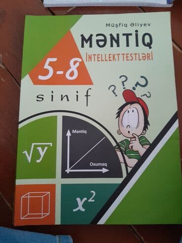 gumuş əşyalar: Məntiq test kitabı — 1