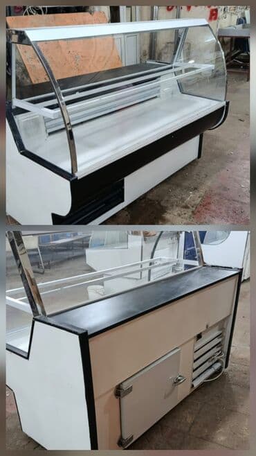 Avtoservis avadanlıqları: Soyuduculu vitrinin Məhsul təsviri: - Supermarket — 1