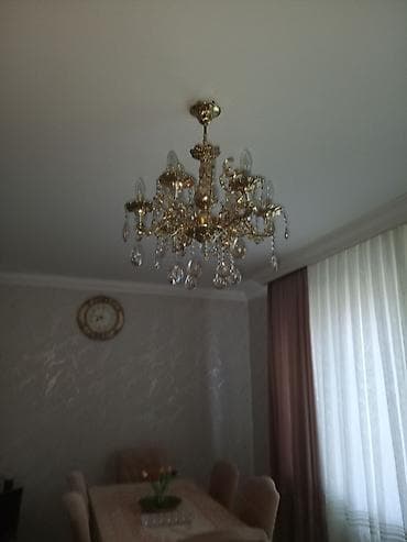 Çılçıraq, 10 və daha çox lampa, Metal