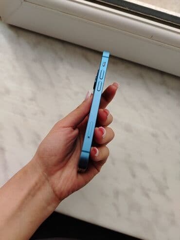 мини кондиционер: IPhone 13 mini, 128 GB, Göy, Face ID — 3