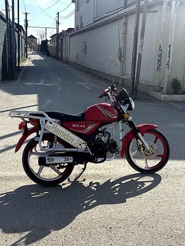 osvar fara: Moped/Motosiklet – MX49, qırmızı rəng Xüsusiyyətlər: - Model: MX49 — 1