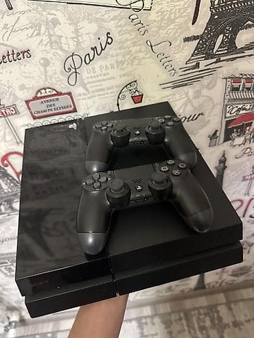 ps4 pro: Sony PlayStation 4 (PS4) oyun konsolu – iki ədəd orijinal DualShock 4 — 2