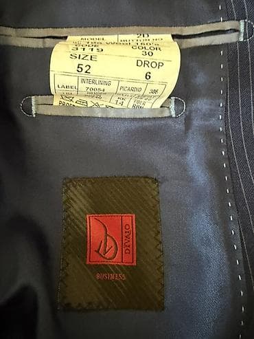 dsq şalvar: Kişi kostyum dəsti – DYMO Business - Model: 3719 - Rəng: 30 (tünd — 2