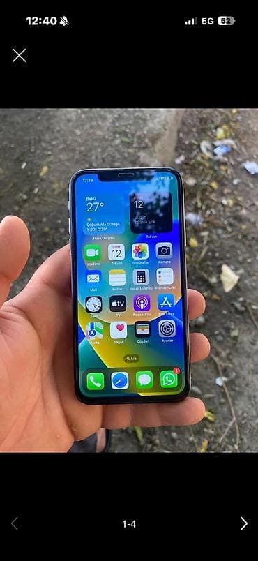 IPhone X, 256 ГБ, Гарантия, Face ID, С документами