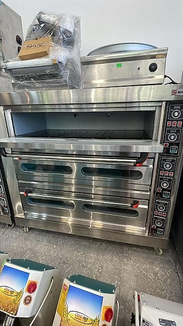 Elektrik soba, Pizza, Çörək, Şirniyyət üçün, 3 mərtəbəli, Yeni — 2