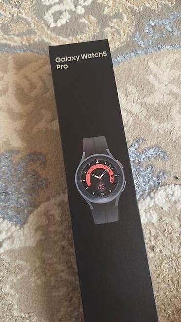 smart box: Samsung Galaxy Watch5 Pro – qara titan - Model: Galaxy Watch5 Pro — 2