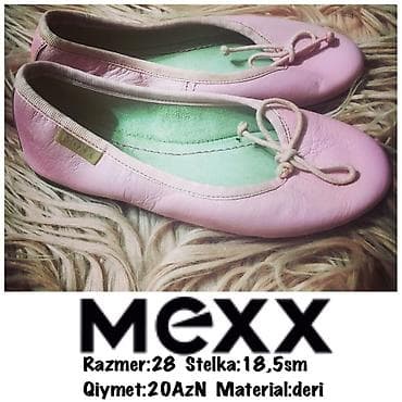 Праздничные костюмы: Razmer:28 Stelka:18,5sm Qiymet:20AzN Material:deri Brend:Mexx — 1