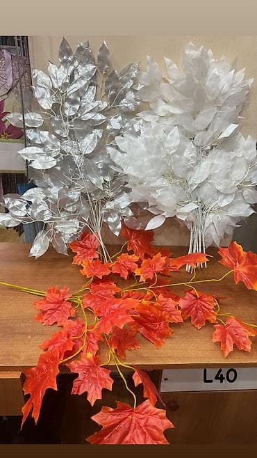 sapacki sekilleri: 0.90 gepik Süni dekorativ güllər dəsti – model L46 - Realistik — 3