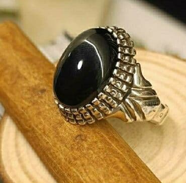 gümüş kişi üzükleri: Üzük, Gümüş, Qaşsız — 1