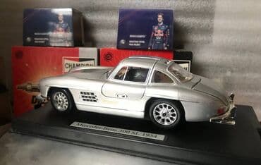 metbex tavan modelleri: Коллекционная модель Mercedes-Benz 300SL Coupe W198 Silver 1954 — 18