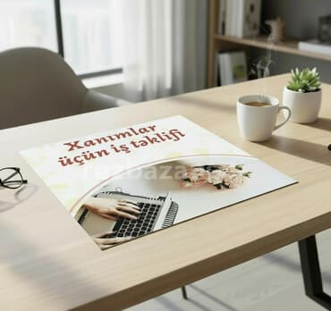 kişilər üçün online iş: Marketoloq tələb olunur, İstənilən yaş, Təcrübəsiz — 1