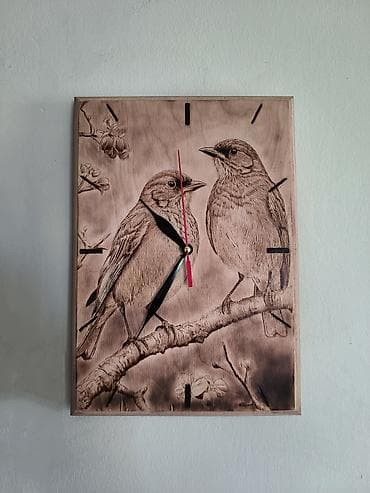 zengli saat: Divar saatları, Saniyə əqrəbi — 1