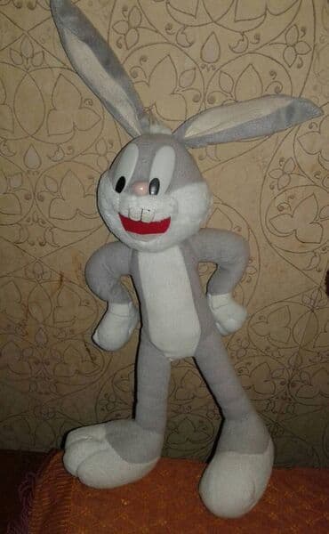 Uşaq arabaları: Игрушки 3 штуки за 30 azn. Мамонтенок : размер 55 / 39 см. Заяц  — 5