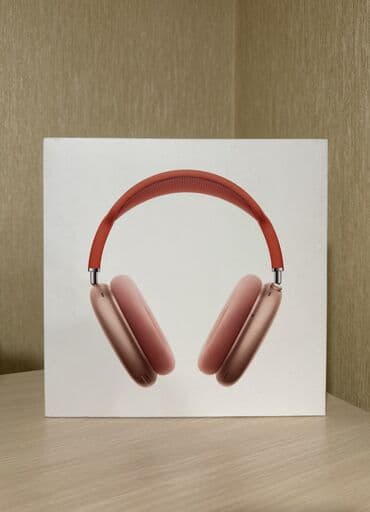 купить наушники: Б/у Беспроводные (Bluetooth) Наушники, Apple, цвет - Красный — 1