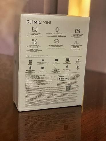 ucuz laptoplar: DJI Mic Mini – simsiz mikrofon sistemi Xüsusiyyətlər: - Kompakt — 2