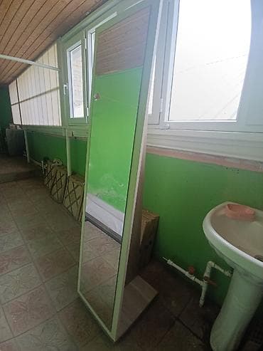 Güzgü Döşəmə üstü, Düzbucaqlı, Sadə, Çərçivə ilə