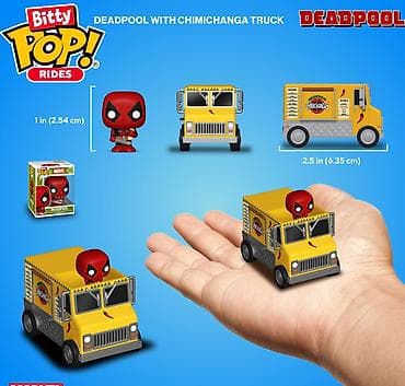 Məhsul: Bitty Pop! Rides – Deadpool’s Chimichanga Truck - Rəsmi Funko — 3