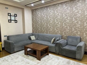 İşlənmiş, Künc divan, Kreslo, Bazasız, Açılan