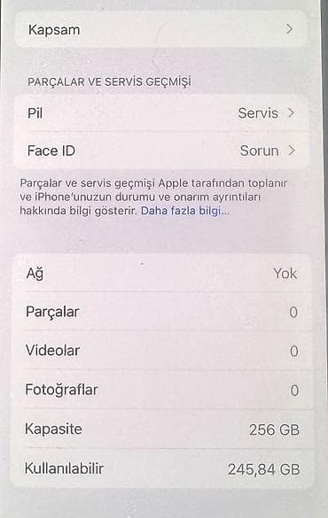 IPhone X, 256 GB, Space Gray — 8