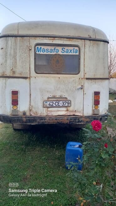 avtomobil hava nasosu: GAZ avtobusu – şəhər və rayon marşrutları üçün klassik, mexaniki — 1