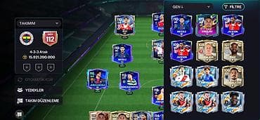 odun mişarı: EA FC Mobile hesabı – yüksək reytinqli komanda və zəngin heyət - — 2