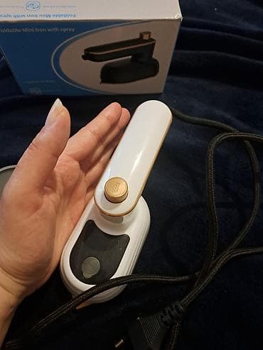elektrik plite: Portativ mini ütü – qatlanan, buxar spreyi ilə əldən kiçik mini ütü — 2