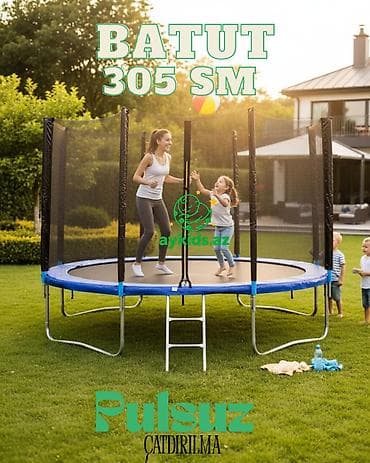 🤸♂️💙 **Aykids305 Batut 305 sm – Ailəvi Əyləncənin Ən Yaxşı Seçimi!** lalafo.az -da 🤸♂️💙 **Aykids305 Batut 305 sm – Ailəvi Əyləncənin Ən Yaxşı Seçimi!**