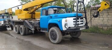 3 kameralı videoregistrator: Kranlı yük maşını – ZIL şassi üzərində quraşdırılmış sarı oxlu — 2