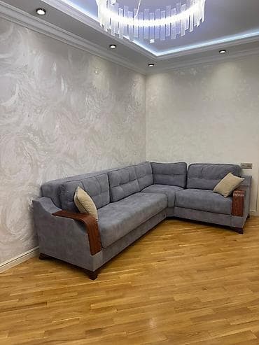 Saloğlu künc divanı - Rəng: boz (neytral ton) - Forma: L-şəkilli künc at lalafo.az Saloğlu künc divanı - Rəng: boz (neytral ton) - Forma: L-şəkilli künc