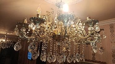 lusdur: Çılçıraq, 10 və daha çox lampa, Metal — 3