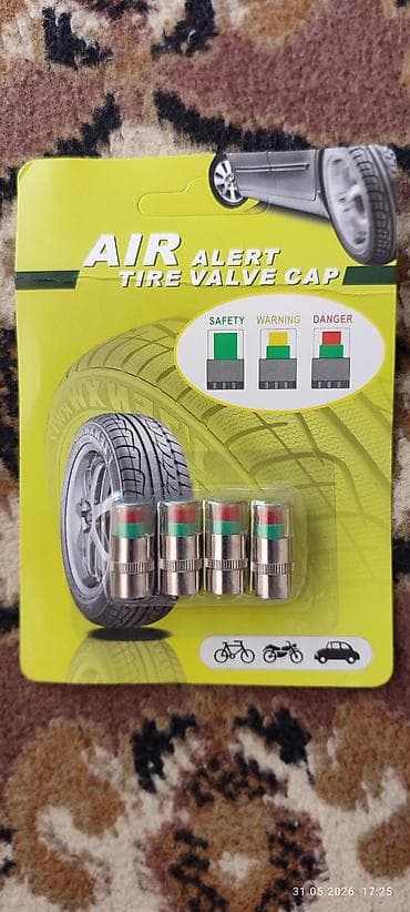 vosen disk: AIR Alert Tire Valve Cap – Şin təzyiqini göstəricili qapaqlar (4-lü — 1