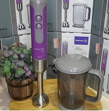 Blender blendr korkmaz turk istehsali 850 watt guc 4 bicaqli tek qabli — 3
