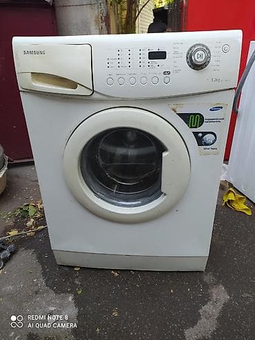 Paltaryuyan maşın Samsung, 5 kq, İşlənmiş, Avtomat, Qurutmasız, Kredit yoxdur, Ödənişli çatdırılma — 2