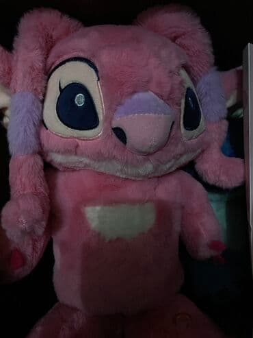qiz ucun oyuncaqlar: Stitch pelus oyuncagi tezedir,nefes alan isigli modeldir . Hem — 4