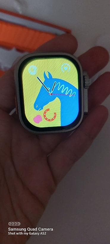 rus saati: İdman Saat dəsti, rəng - Narıncı — 7