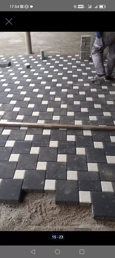 Sağlamlıq və gözəllik: Məhsul: Beton tamet/daş döşəmə və peşəkar səki-döşəmə xidməti Təsvir — 9