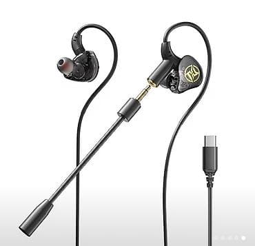 islenmis kabel: Gaming qulaqlıqları – Type‑C naqilli, ayrılan boom mikrofonlu - — 1