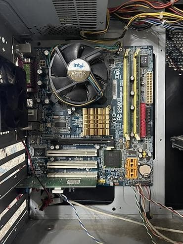 pentium komputer: Stolüstü kompüter üçün komponentlər toplusu 160 gb HDD - Ana plata — 1