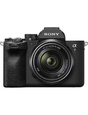 Sony Alpha 7 (A7) tam kadr güzgüsüz fotoaparat Xüsusiyyətlər: - 35mm