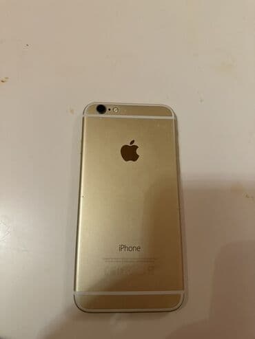 ayfon 6 barter: IPhone 6, 64 GB, Qızılı, Barmaq izi — 1