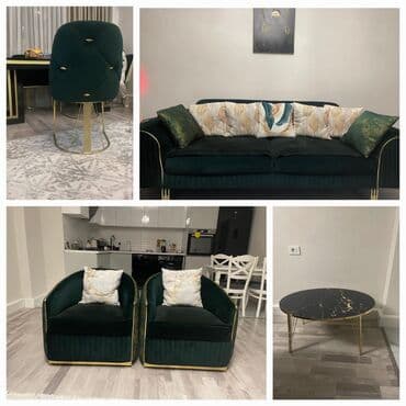 💫 Divan kreslo dəsti 💸 *Qiymət 1500 azn* ✔️ ideal vəziyyətdədir ✔️