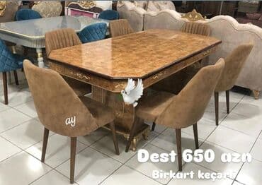 stol desdi: Masa desti yeni — 1