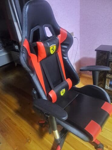 купить мебель для офиса бу: İşlənmiş, Təkərli, Qolları tənzimlənmir, Dəri — 2