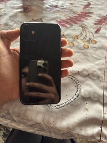 iphone 11 arxalıq: IPhone 11, 128 GB, Qara, Barmaq izi, Face ID, Sənədlərlə — 6