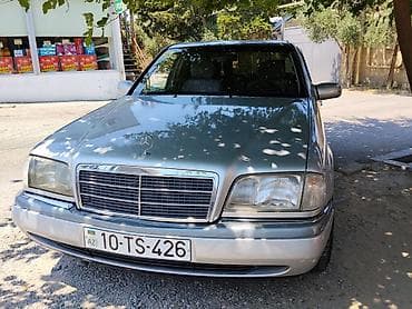 mercedes e class: Mercedes-Benz C-Sinfi (W202) sedan - Gümüşü rəng, 4 qapı, arxa — 8