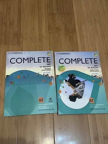 bir manat: İkisi bir yerde 4 manat.Cambridge “Complete Key for Schools” (A2) – — 1