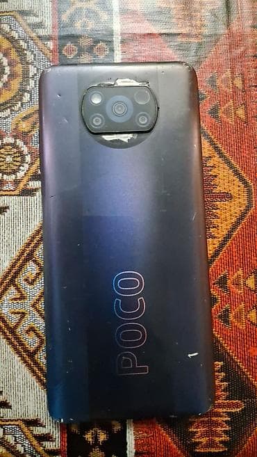 tv box android 9: Poco X3 NFC, 128 GB, rəng - Göy, Barmaq izi, Face ID — 2
